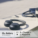 Sony WH-CH720N Over-Ear NC Wireless Headphones - Black