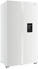 Bush MSBSWTDW23E American Fridge Freezer - White