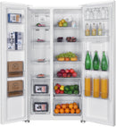 Bush MSBSWTDW23E American Fridge Freezer - White