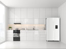 Bush MSBSWTDW23E American Fridge Freezer - White