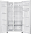 Bush MSBSWTDW23E American Fridge Freezer - White