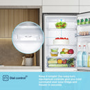 Fridgemaster MC55240DES Freestanding Fridge Freezer - Silver
