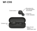 Sony WF-C510 True Wireless Earbuds - Black
