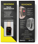 Sekonda Fitness Tracker Pink Silicone Strap Smart Watch