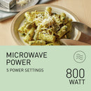 Panasonic NN-ST22QBBPQ 20L 800W Standard Microwave - Black