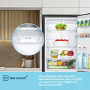 Fridgemaster MC55240EB Fridge Freezer - Black