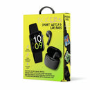 Tikkers Teen Series 13 Black Smart Watch and Earbuds Set
