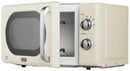 De'Longhi Argento Flora 800W Standard Microwave - Cream