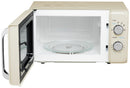 De'Longhi Argento Flora 800W Standard Microwave - Cream