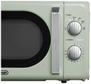 De'Longhi Argento Flora 800W Standard Microwave - Sage Green