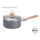 Bateria Cocina Hudson Ceramica Antiadherente Granito 9 Pz