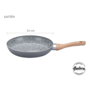 Bateria Cocina Hudson Ceramica Antiadherente Granito 9 Pz