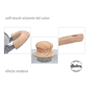 Bateria Cocina Hudson Ceramica Antiadherente Granito 9 Pz